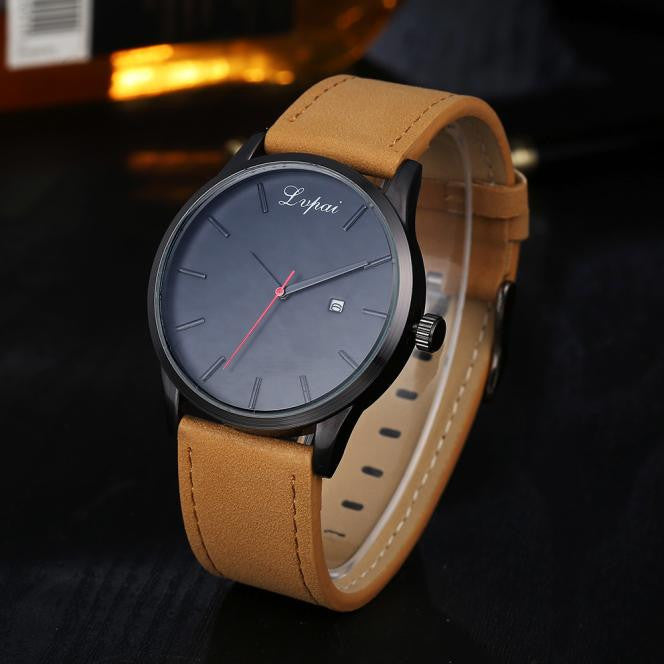 Luxury Women's Men's Watches Analog Quartz Leather Sport Wrist Dress Date Watch - fridayhost