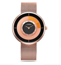 Load image into Gallery viewer, SINOBI Fashion Unique Rotating Luxury Ultra-thin Steel Watch - fridayhost