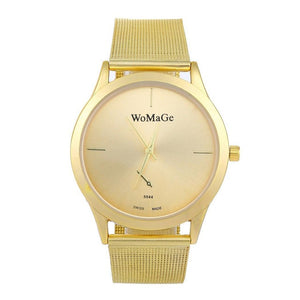 FANALA Women Watches Fashion Simple Steel Band Round Pointer Quartz Women Watch relogio feminino reloj mujer - fridayhost