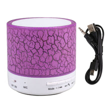 Load image into Gallery viewer, Wireless Speaker Mini LED HandsFree Led Bluetooth Speaker Bluetooth Speaker TF/USB/AUX Speaker - fridayhost