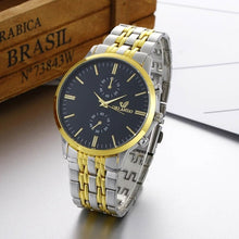 Load image into Gallery viewer, Men Metal Bangle Wrist Watch Band Bracelet Fashion Quartz New Analog - fridayhost