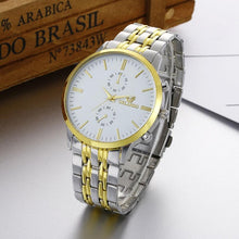 Load image into Gallery viewer, Men Metal Bangle Wrist Watch Band Bracelet Fashion Quartz New Analog - fridayhost