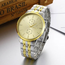 Load image into Gallery viewer, Men Metal Bangle Wrist Watch Band Bracelet Fashion Quartz New Analog - fridayhost